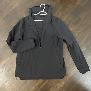 Mens Lululemon Half zip rain jacket Large